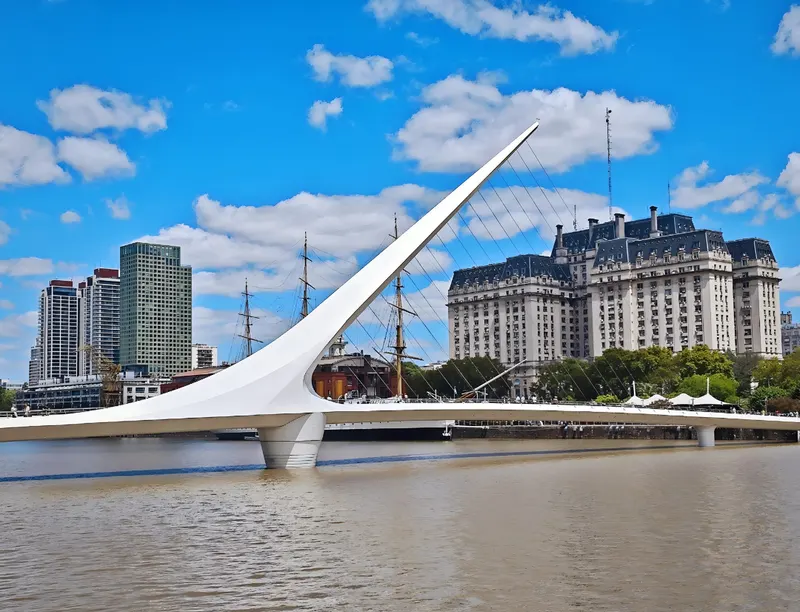 Puente de la Mujer in Buenos Aires
