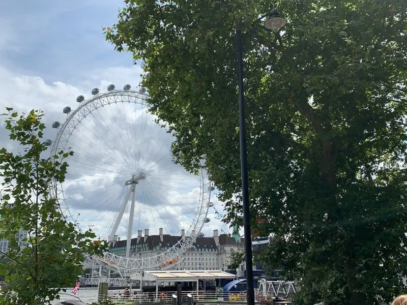 The London Eye in South Bank, London