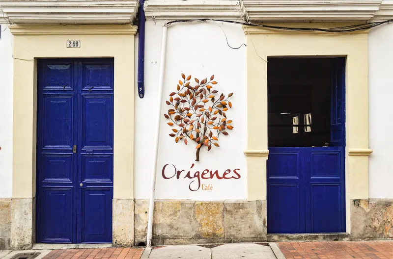 Orígenes Café in Egipto, Bogota
