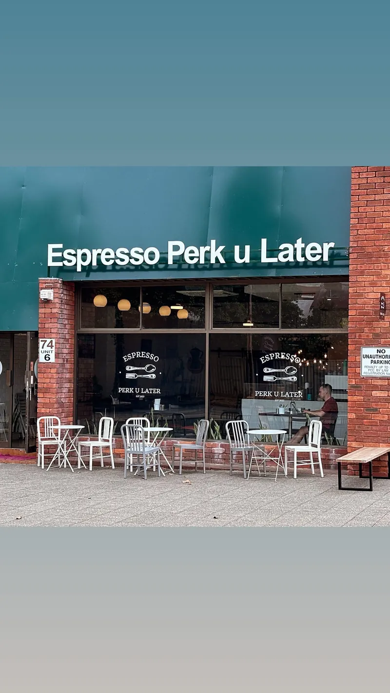 Espresso Perk U Later Cafe