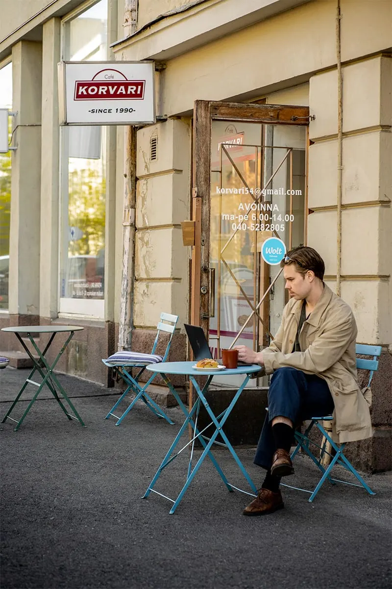 Cafe Korvari in Taka-Töölö, Helsinki