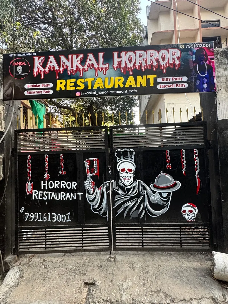 Kankal Horror Restaurant in Chetganj, Varanasi