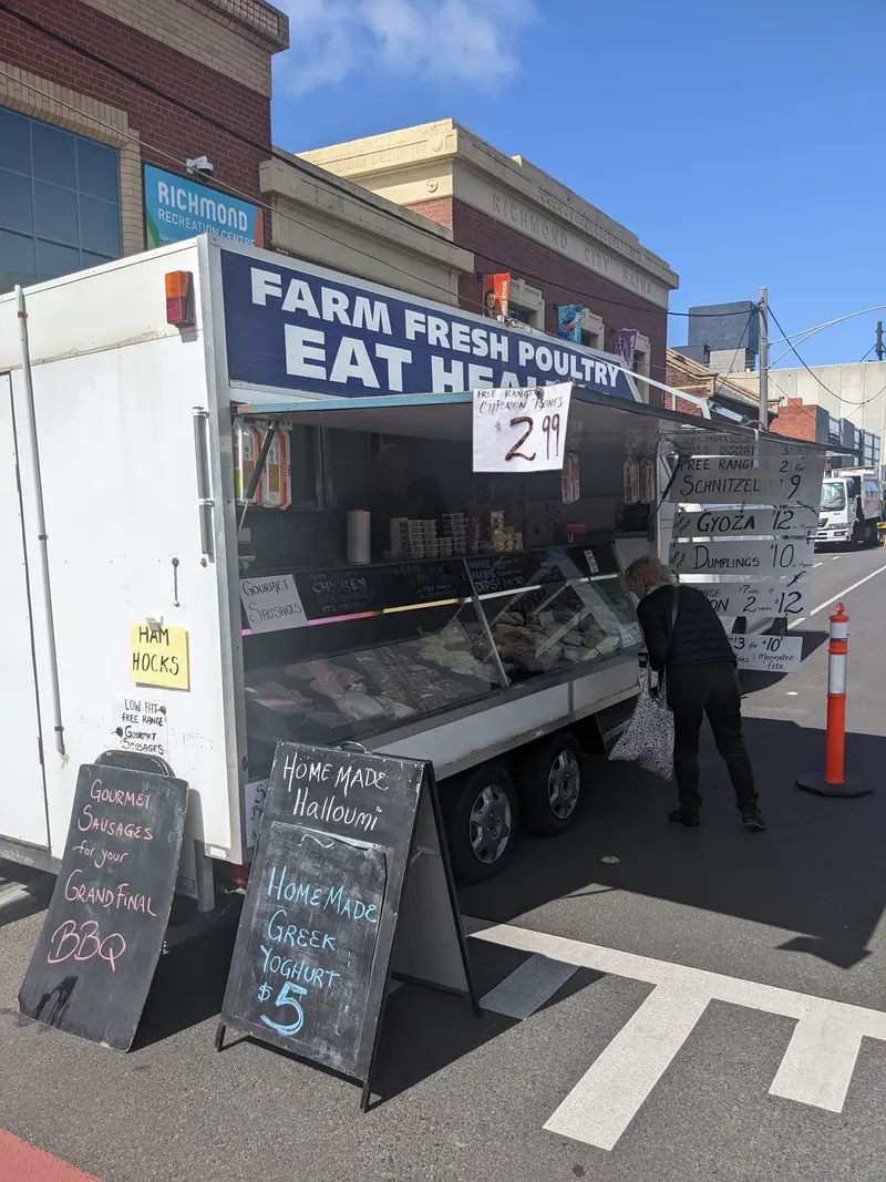 Gleadell Street Market in Richmond, Melbourne