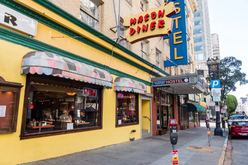 Mason Diner (Cafe Mason) in Union Square, San Francisco