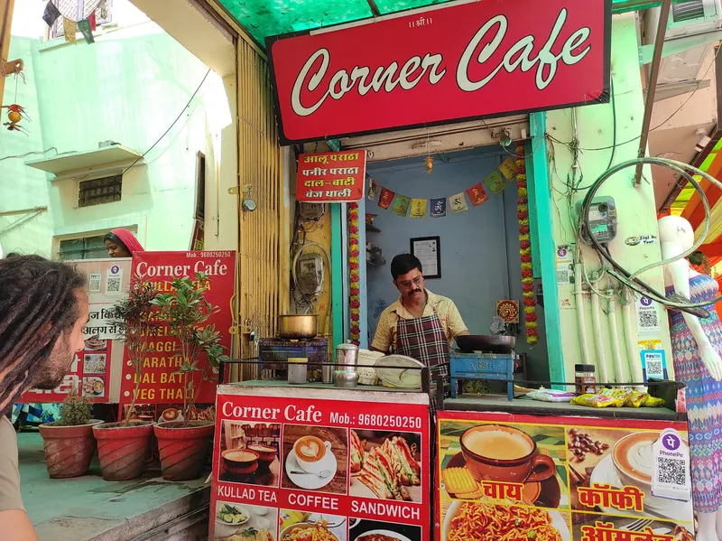 Corner cafe