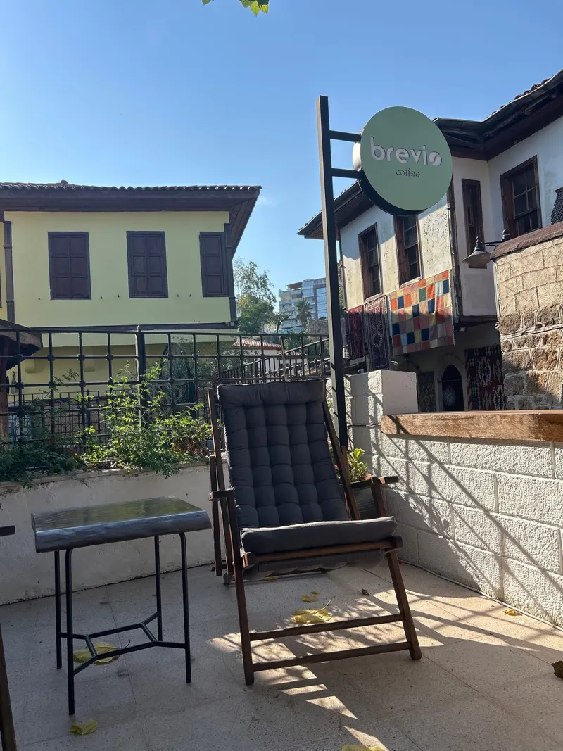 Brevio Coffee in Kaleiçi, Antalya