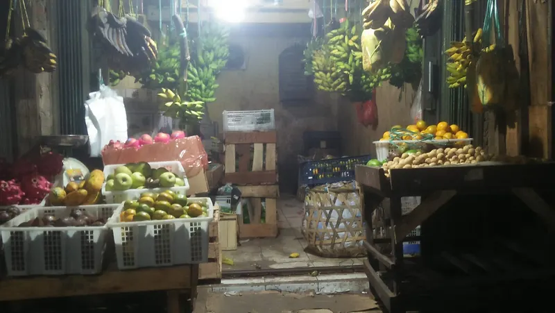 Nalo Traditional Market in Pademangan, Jakarta