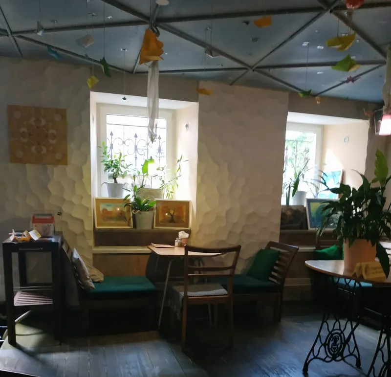 Auroville Cafe in Petrograd Side, Saint Petersburg