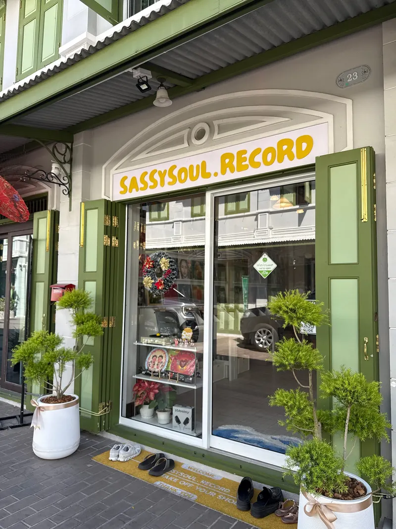 Sassy Soul Record Store in Chinatown, Bangkok