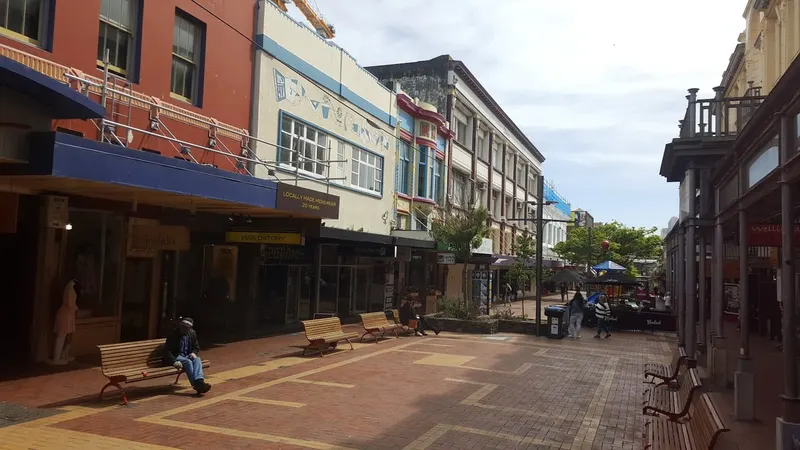 Cuba Street in Wellington