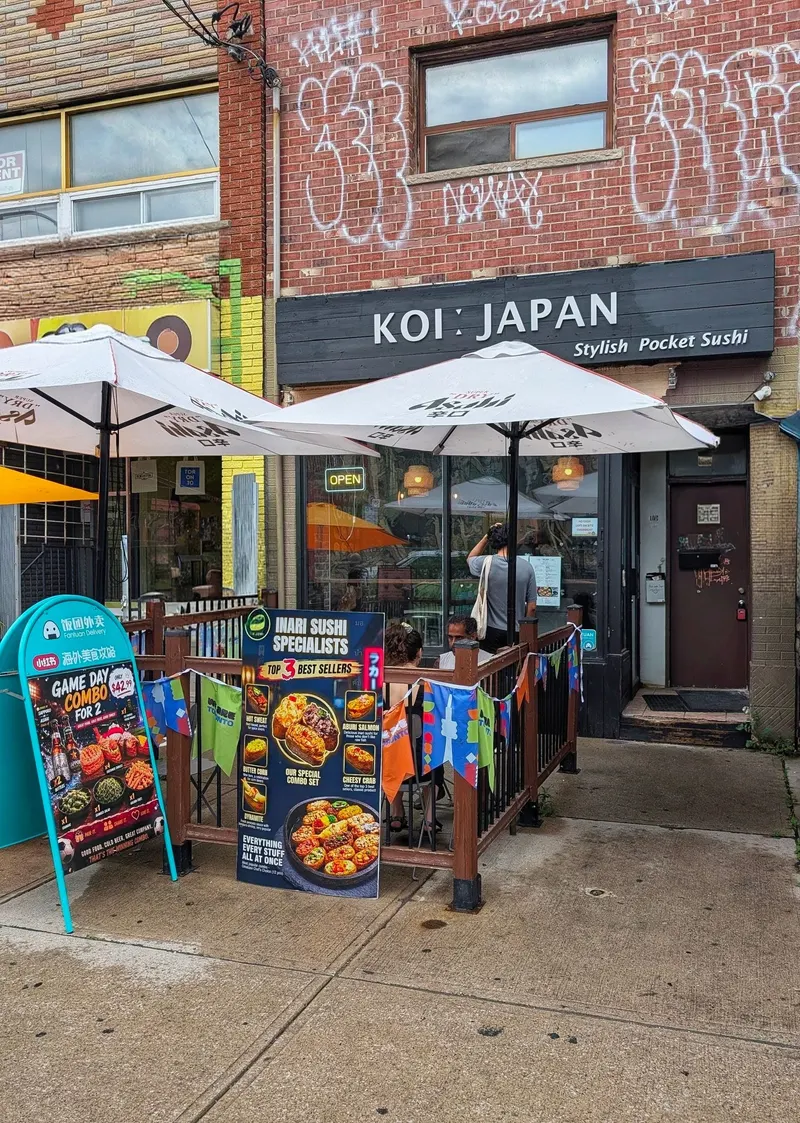 koi ː japan sushi in Kensington Market, Toronto