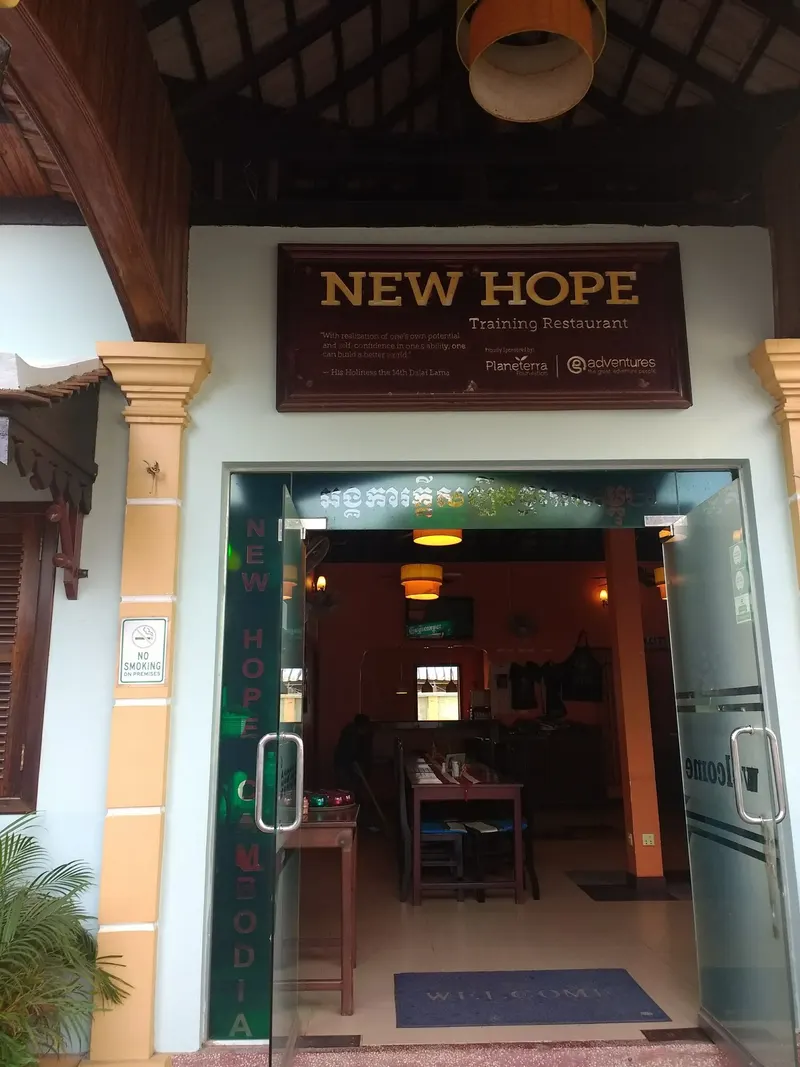 New Hope Restaurant in Kok Chak, Siem Reap
