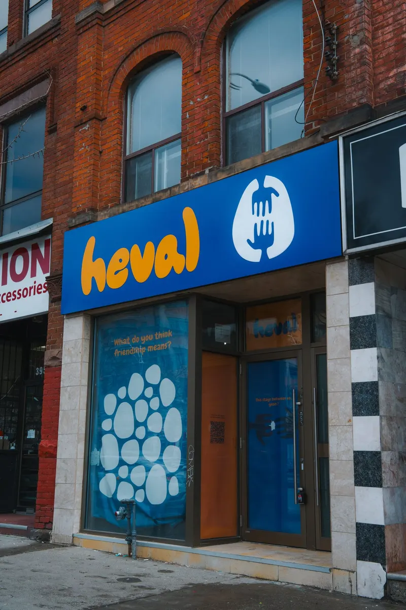 Heval cafe in Chinatown, Toronto
