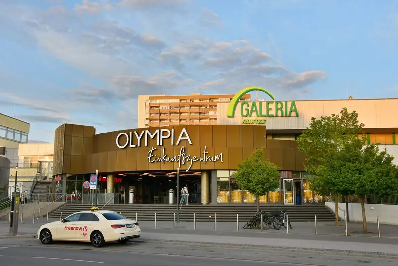 Olympia Shopping Center in Moosach, Munich