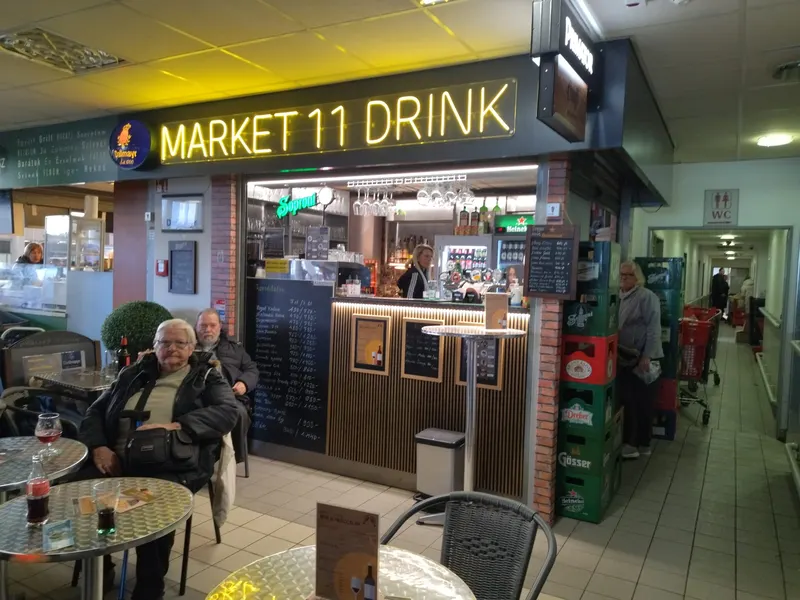 Fehérvári Road Market in Lagymanyos, Budapest