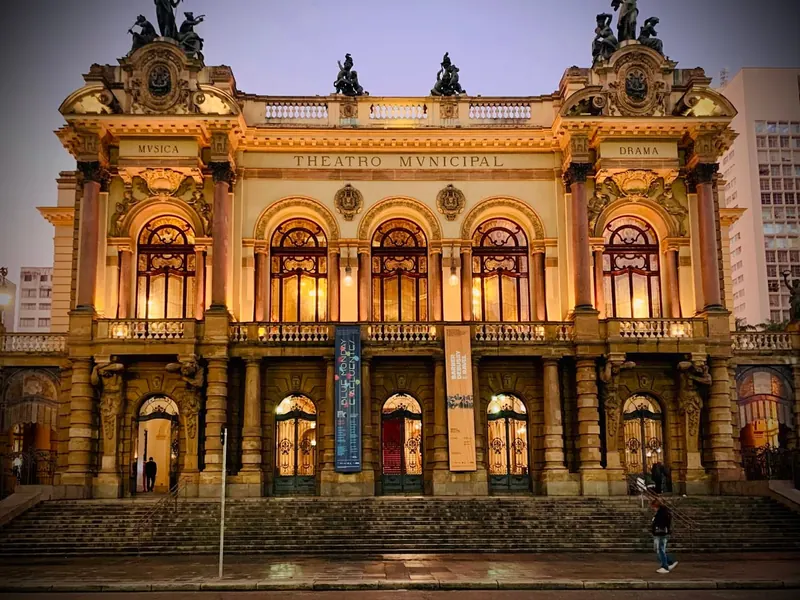 Theatro Municipal in Sao Paulo