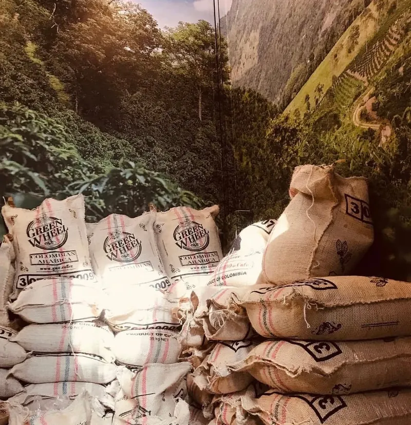 Greenwheel Coffee in La Dole, Geneva