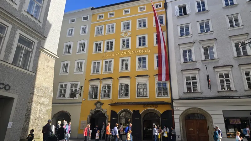 Mozart’s Birthplace in Salzburg