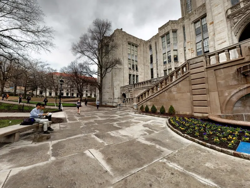 Cathedral of Learning in North Oakland, Pittsburgh