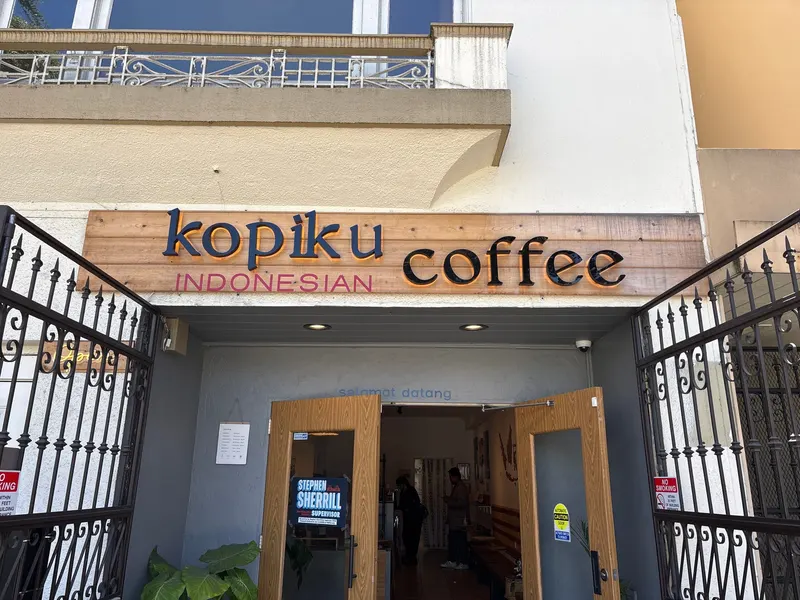 Kopiku Indonesian Coffee in Union Street, San Francisco