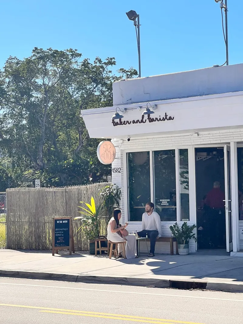 Baker and Barista in Little Haiti, Miami