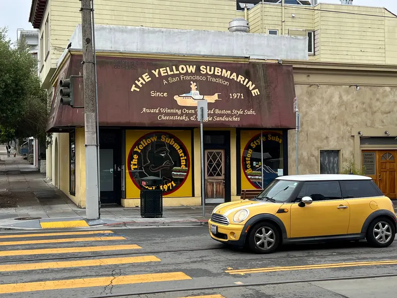 The Yellow Submarine in Inner Sunset, San Francisco