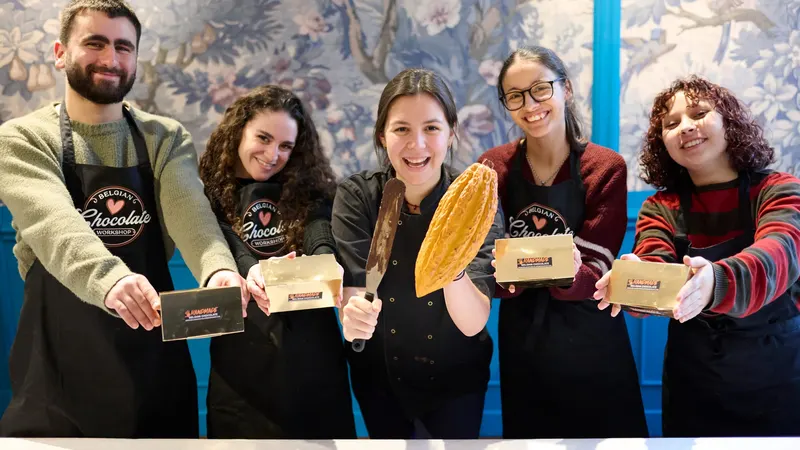 Belgian Chocolate Workshop in Brussels