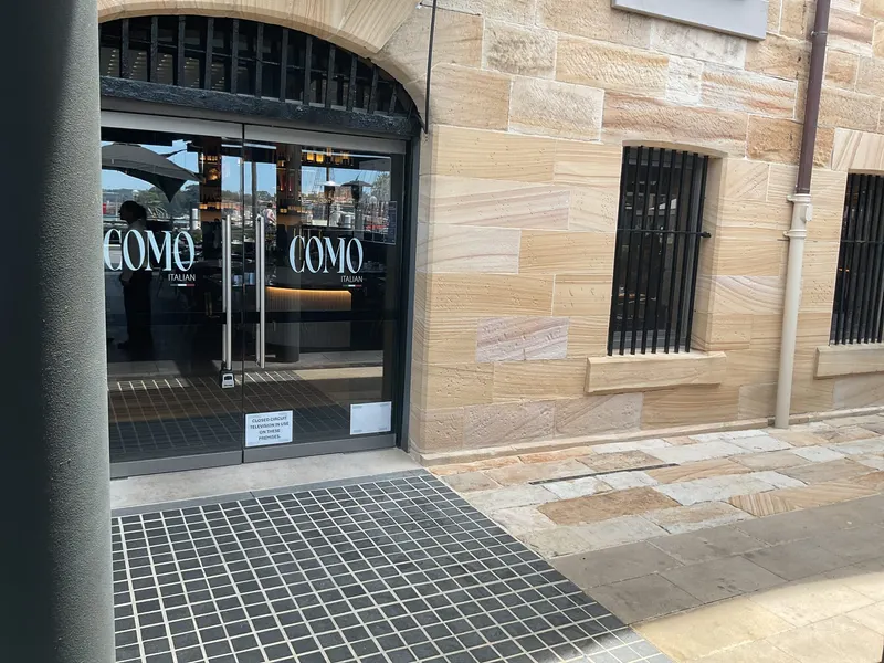 Como Italian Restaurant The Rocks in The Rocks, Sydney