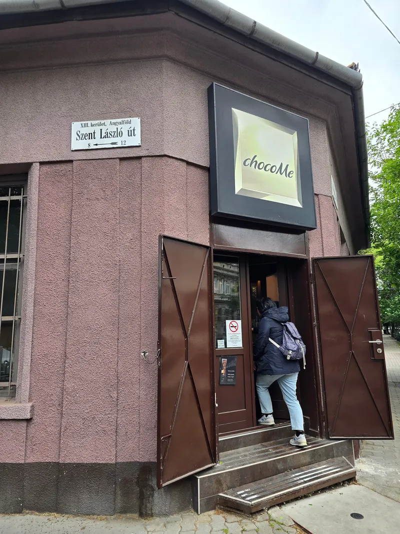 ChocoMe chocolate shop in Angyalföld, Budapest