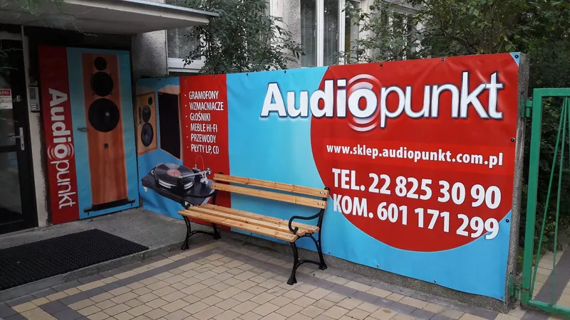 Audiopunkt in Plac Unii, Warsaw