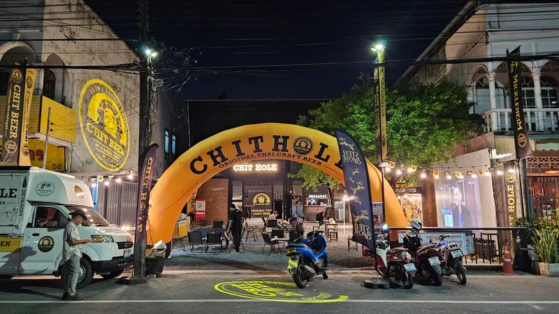 Chit Hole Phuket Brewery in Talat Nuea, Phuket