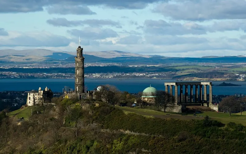 Calton Hill in Edinburgh