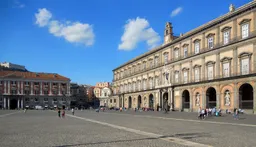 Royal Palace of Naples and Piazza del Plebiscito