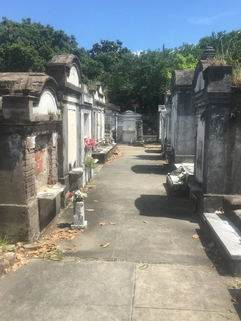 Garden District and Lafayette Cemetery No. 1 in New Orleans