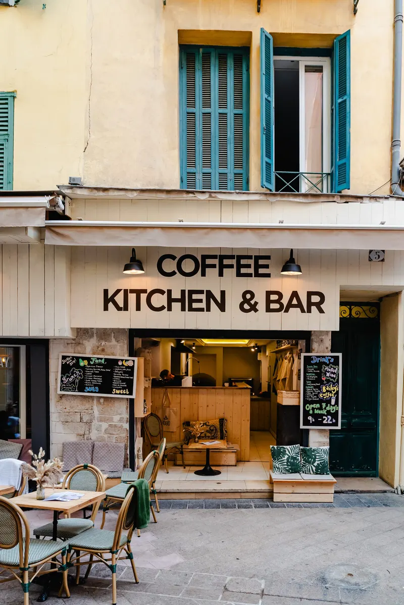 Hobo Coffee in Vieux-Nice, Nice