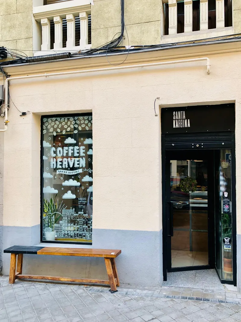 Santa Kafeina in Trafalgar, Madrid