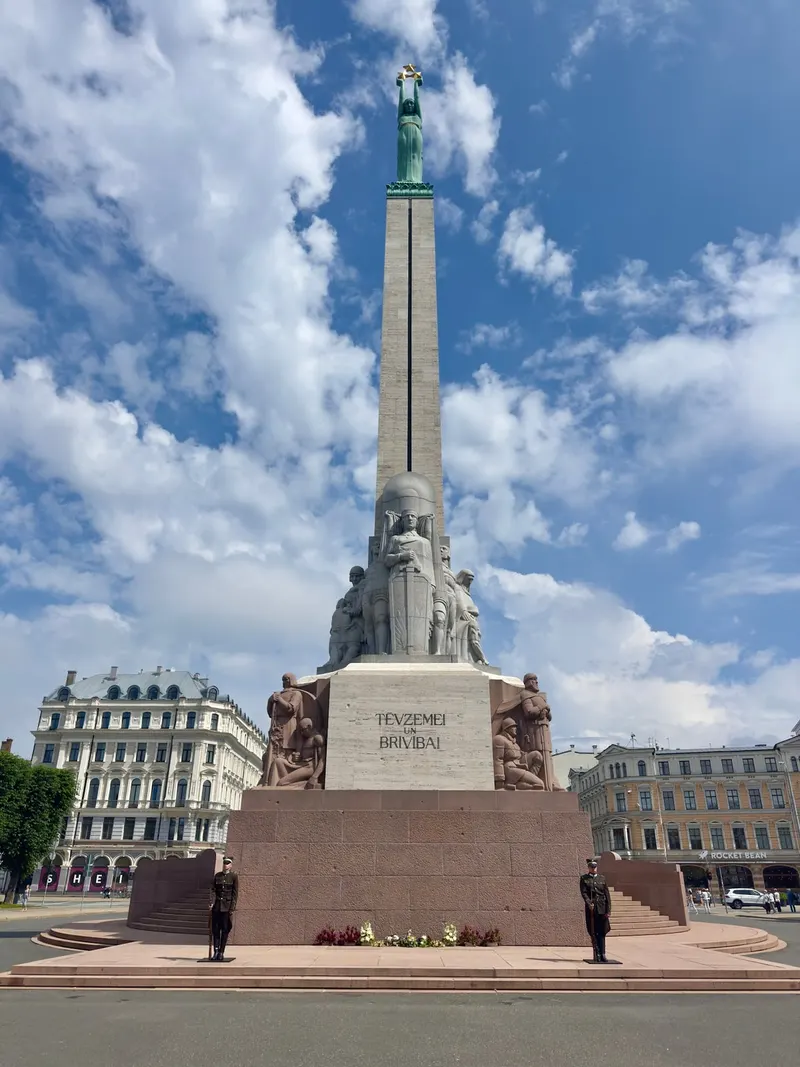 Freedom Monument in Riga