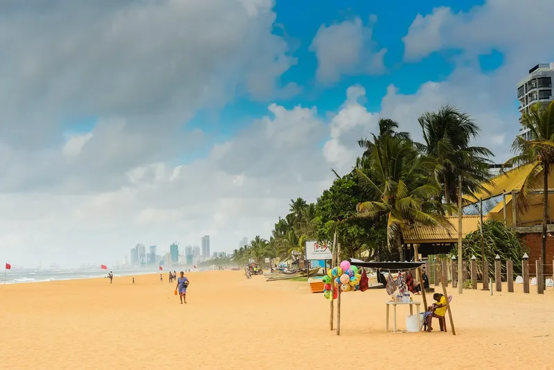 Mount Lavinia Beach in Colombo