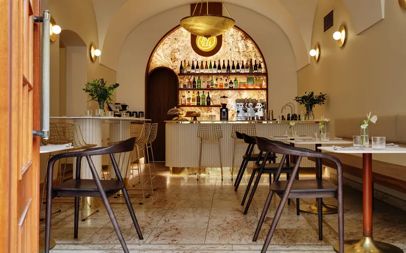 Nerudova 211 Café in Malá Strana, Prague