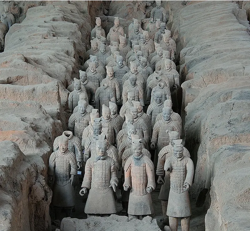 Army of Terracotta Warriors and Horses in Xi'an