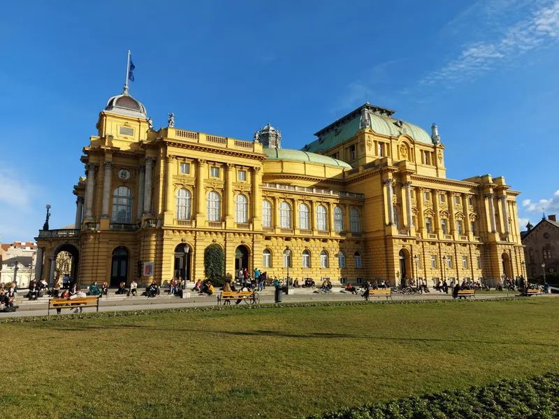 Croatian National Theatre in Zagreb