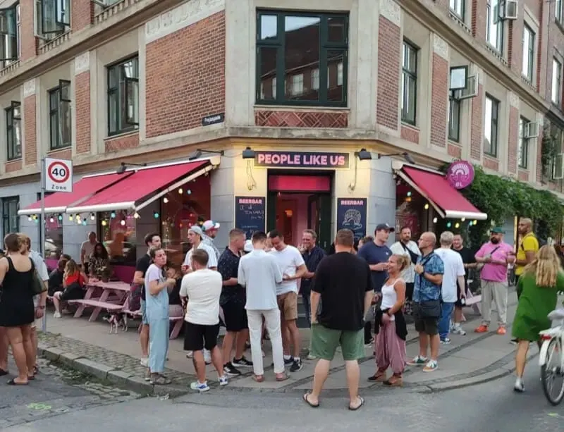 People Like Us Beer Bar in Nrrebro, Copenhagen