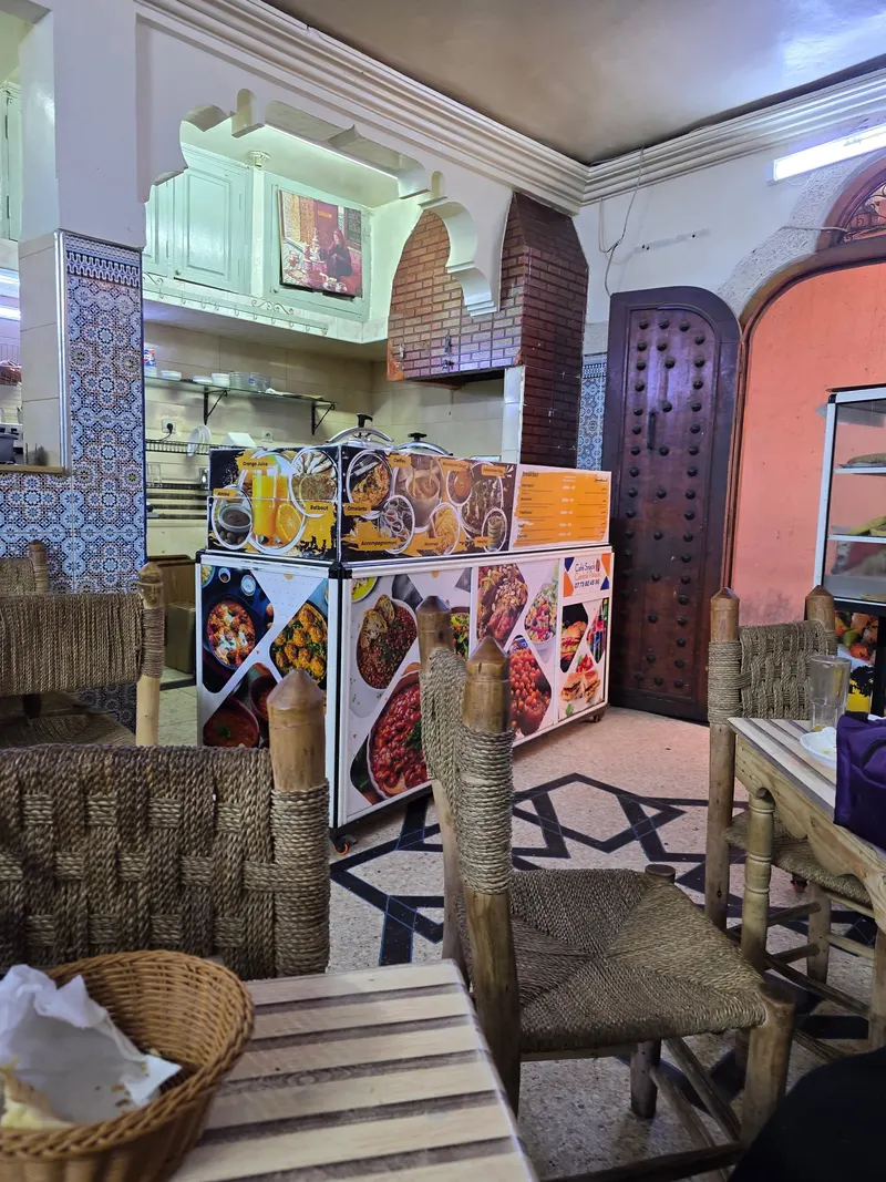 Cafe Central Palace in Bel Mjid, Marrakesh