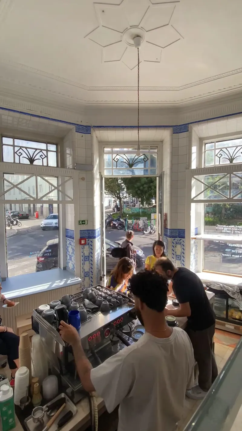 Pim Pam Café in Estefania, Lisbon