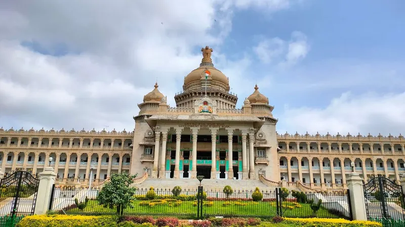 Vidhana Soudha in Bangalore