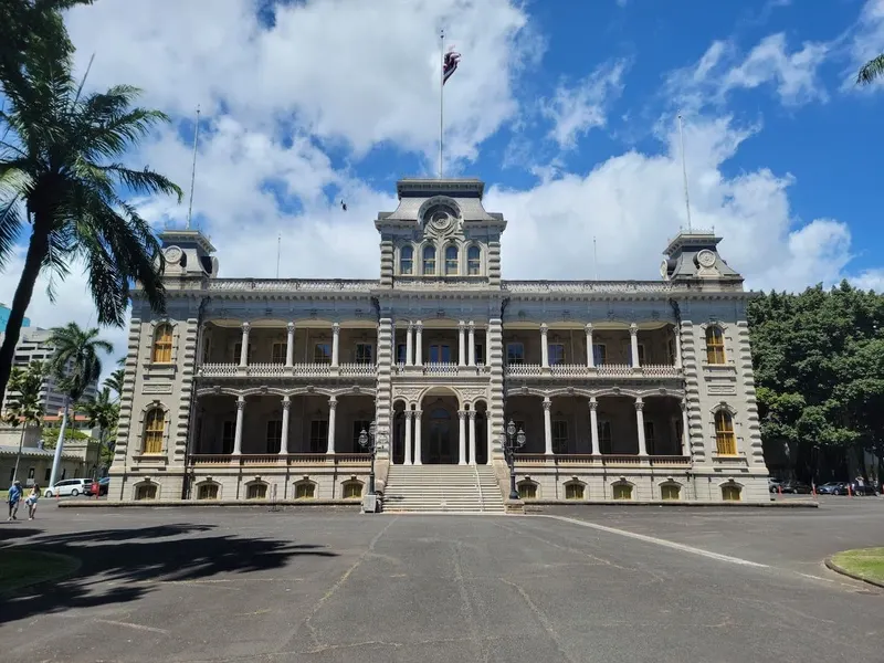 Iolani Palace in Honolulu
