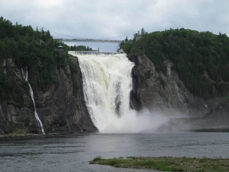 Montmorency Falls in Quebec City