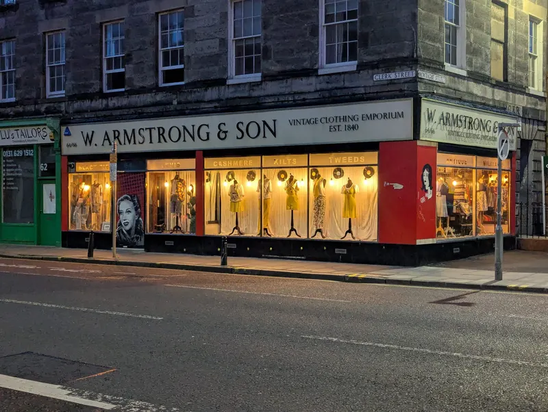 Armstrongs Vintage in Meadows and Southside, Edinburgh