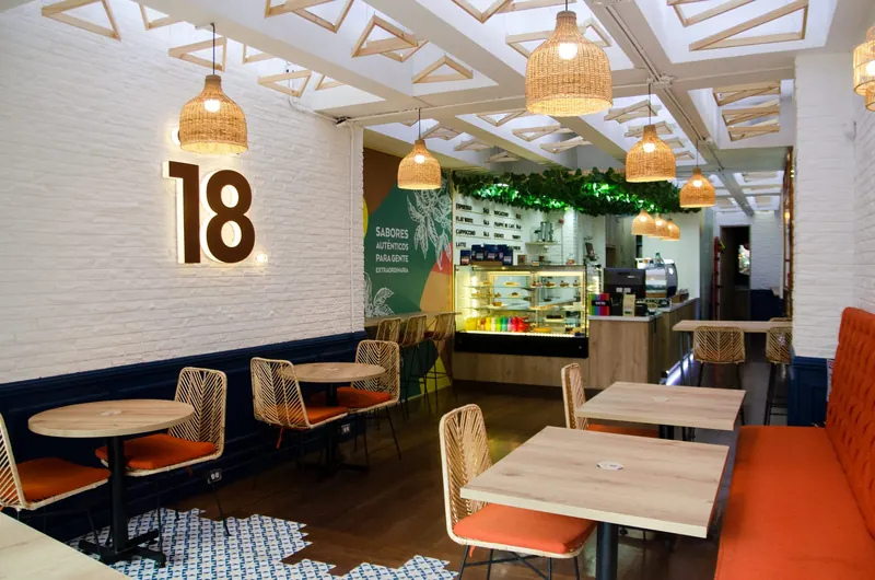 Café 18 Rosales in Chapinero, Bogota