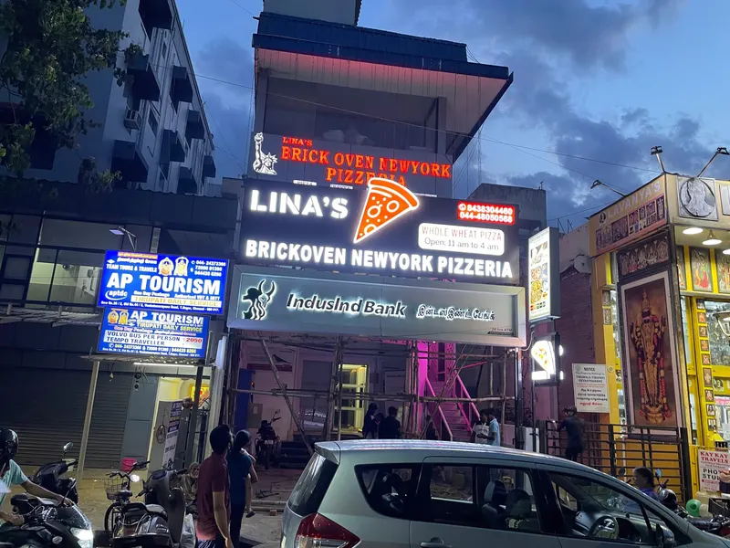 Lina’s Brickoven Newyork Pizza, Chennai in T Nagar, Chennai